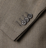 Thumbnail for your product : Incotex Cycling Reflective-Trim Wool-Blend Suit Jacket