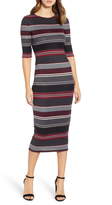 Thumbnail for your product : Sentimental NY Stripe Body-Con Midi Dress