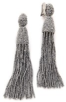 Thumbnail for your product : Oscar de la Renta Classic Long Tassel Earrings