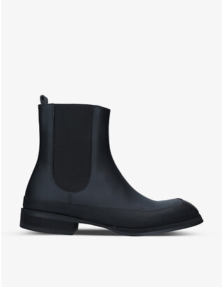 The Row Garden leather Chelsea boots