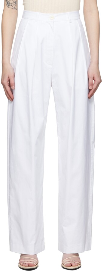 Double Pleated Trousers | Shop the world's largest collection of 