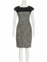Thumbnail for your product : Giambattista Valli Short Sleeve Knee-Length Dress Black
