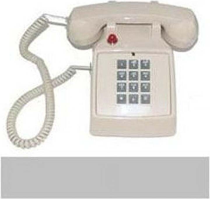 Cortelco ITT-2500-57MD-ASH 250044-VBA-57MD Desk w/ Message Waiting