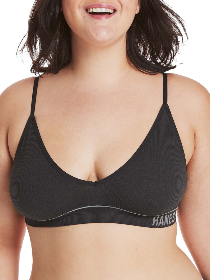 Hanes Originals Women’s Rib Triangle Bra