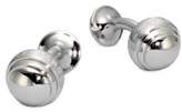 Thumbnail for your product : Montblanc Silver Ball Cuff Links