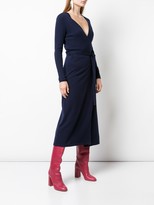 Thumbnail for your product : Diane von Furstenberg Fine Knit Wrap Dress