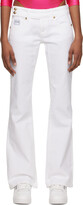 White Five-Pocket Jeans 