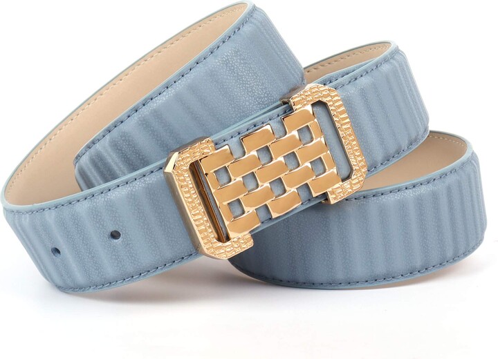 Anthoni Crown Women\'s Leather Belt - ShopStyle
