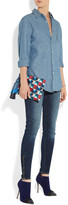Thumbnail for your product : Anya Hindmarch Courtney printed canvas clutch