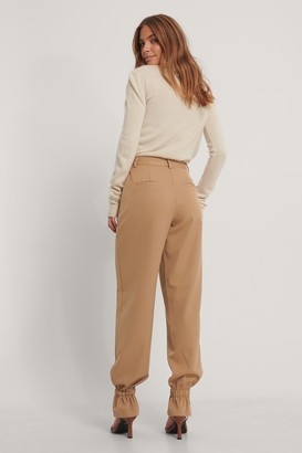 Gine Margrethe X NA-KD Suit Pants With Elastic