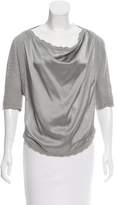 Thumbnail for your product : Yigal Azrouel Cowl Neck Satin Top