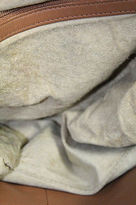 Thumbnail for your product : Botkier Beige Leather Snakeskin Embossed Leather Medium Satchel Handbag