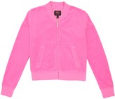 Thumbnail for your product : Juicy Couture Outlet - GIRLS LOGO VELOUR CRYSTAL COUTURE WESTWOOD JACKET