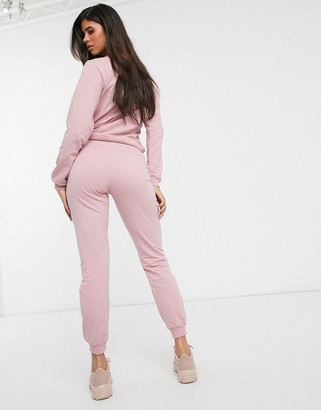 ASOS DESIGN tracksuit ultimate sweat / jogger with tie