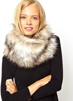 Thumbnail for your product : ASOS Faux Fur Funnel Snood