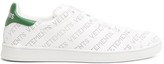 Thumbnail for your product : Vetements Low-top Perforated-leather Trainers - Green White