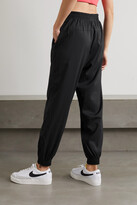 Thumbnail for your product : Girlfriend Collective + Net Sustain Summit Tapered Recycled Shell Track Pants - Black