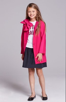 Kate Spade kids 'dorothy' water-repellent rain jacket (Big Girls)