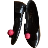 Thumbnail for your product : Maloles Black Patent leather Ballet flats