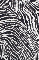 Thumbnail for your product : Chaus Goldtone Zip Shoulder Zebra Print Dress