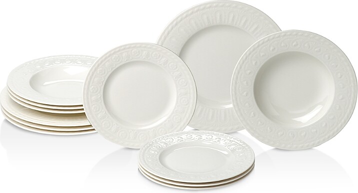Villeroy & Boch Cellini 12-Piece Dinnerware Set