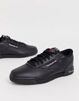 Thumbnail for your product : Reebok ex-o-fit lo trainers in black