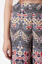 Thumbnail for your product : Topshop Print Wide Leg Pants