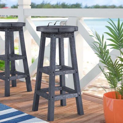 Andover Mills Knaack 30" Patio Bar Stool
