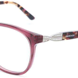 Swarovski Round Frame Glasses