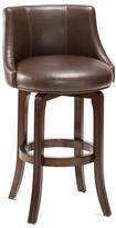Thumbnail for your product : Hillsdale Furniture Napa Valley 40 in. Dark Brown Cherry Finish Swivel Cushioned Bar Stool