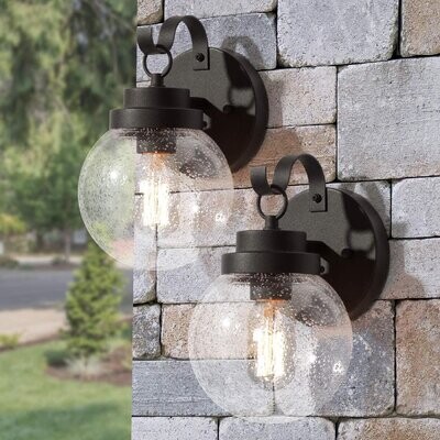 Stainless Steel Up Down Wall Light Outdoor Garden Lighting EX DISPLAY Litecraft 