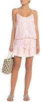 Thumbnail for your product : Melissa Odabash Karen Embroidered Cotton-Voile Mini Dress