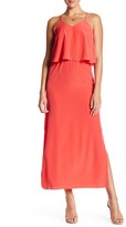 Thumbnail for your product : Zoa Embroidered Trim Popover Maxi Dress