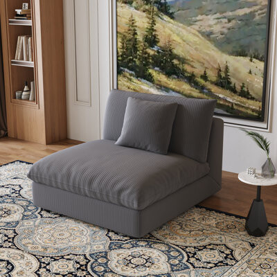 Ebern Designs Upholstered Slipper Chair