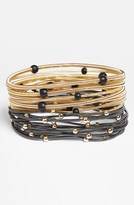 Thumbnail for your product : Deux Lux Robert Rose Stretch Coil Bangles Set