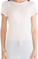 Thumbnail for your product : Enza Costa Bold Short Sleeve Crew Tee