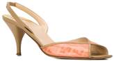 Thumbnail for your product : Fendi Pre-Owned slingback sandals