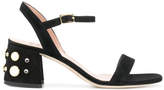 Thumbnail for your product : Gianna Meliani embellished heel sandals