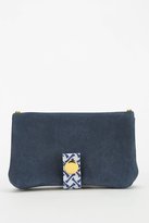 Thumbnail for your product : Urban Outfitters ENA COLOURS Leather Bottom-Tab Card Wallet