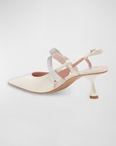 Thumbnail for your product : Kate Spade Maritza Pave Bow Slingback Pumps