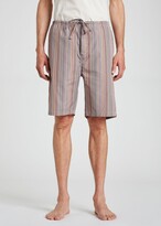 Thumbnail for your product : Paul Smith Men's Signature Stripe Cotton Pyjama Shorts