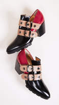 Thumbnail for your product : Steiger Buckle Heeled Loafers