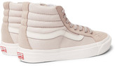 Thumbnail for your product : Vans Og Sk8-hi Lx Leather-trimmed Suede And Canvas High-top Sneakers