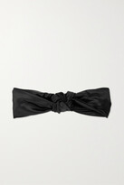 Thumbnail for your product : Slip Knot Silk Headband - Black - One size