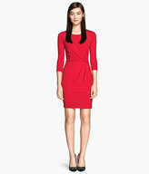Thumbnail for your product : H&M Draped Dress - Red - Ladies