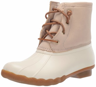 sperry white duck boots