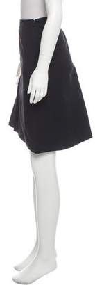 Marni Colorblock Linen-Blend Skirt
