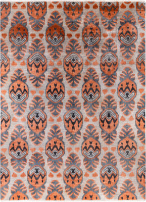 Isabelline Melby One-of-a-Kind Hand-Knotted Area Rug - Gray, 9' 0\