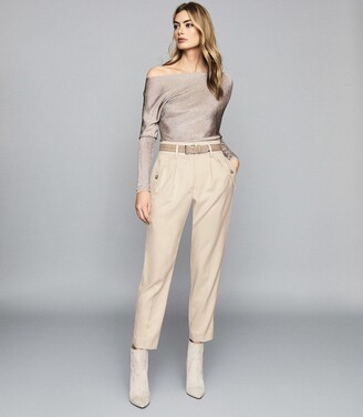 silver tops for evening wear