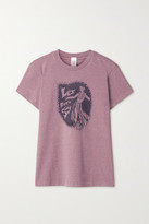 Thumbnail for your product : RE/DONE 70s Printed Cotton-blend Jersey T-shirt